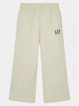 Спортивные брюки свободного кроя Gap, бежевый