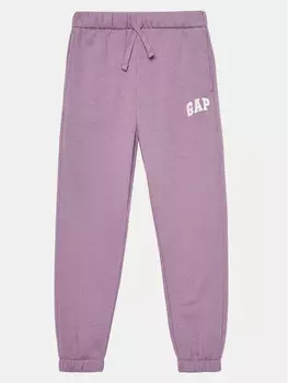 Спортивные брюки свободного кроя Gap, фиолетовый