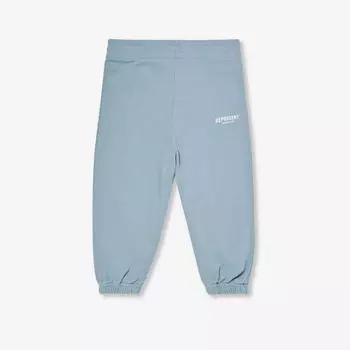 Спортивные брюки свободного кроя из хлопкового джерси с логотипом 1–4 года Represent, синий