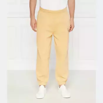 Спортивные брюки свободного кроя Lacoste, бежевый