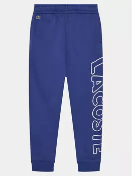 Спортивные брюки свободного кроя Lacoste, синий