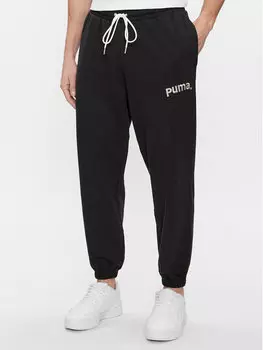 Спортивные брюки свободного кроя Puma, черный