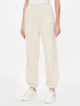 Спортивные брюки свободного кроя Tommy Jeans, экрю
