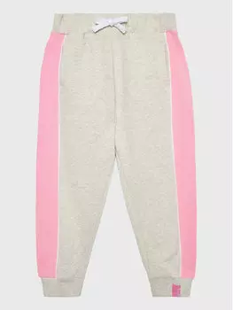 Спортивные брюки свободного кроя United Colors Of Benetton, серый