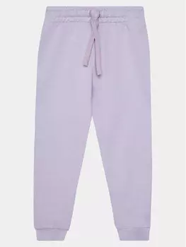 Спортивные брюки свободного кроя United Colors Of Benetton, фиолетовый