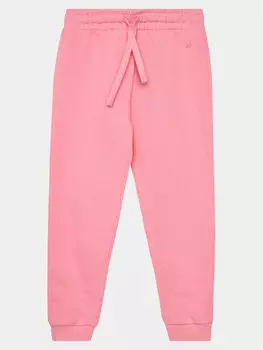 Спортивные брюки свободного кроя United Colors Of Benetton, розовый