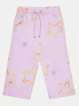 Спортивные брюки свободного кроя United Colors Of Benetton, фиолетовый