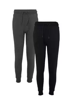 Спортивные брюки TANGOR 2 PACK Threadbare, черный