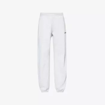 Спортивные брюки Tapered-Leg средней посадки из органического хлопка Rotate Sunday, серый