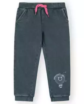 Спортивные брюки темно-серого цвета для девочки с карманами Canada House