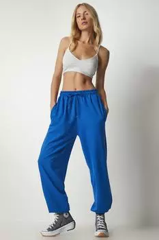 Спортивные брюки - Темно-синий - Джоггеры Happiness stanbul, темно-синий