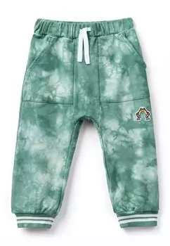 Спортивные брюки TIE-DYE United Colors of Benetton, цвет green
