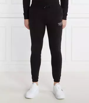 Спортивные брюки Tommy Jeans Slim Fit, черный