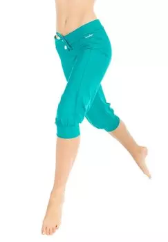 Спортивные брюки три четверти Winshape, океанский зеленый