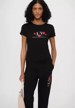 Спортивные брюки TROUSER Armani Exchange, черный