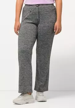 Спортивные брюки Ulla Popken, цвет Mottled Dark Grey