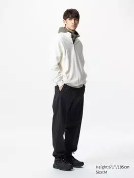 Спортивные брюки ultra stretch active Uniqlo, цвет 09 черный