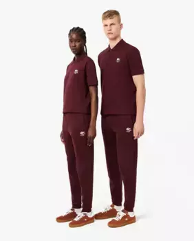 Спортивные брюки унисекс Lacoste, бордовый