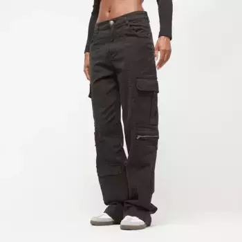 Спортивные брюки Urban Classics Ladies Loose Utility Stretch Twill Pants, черный