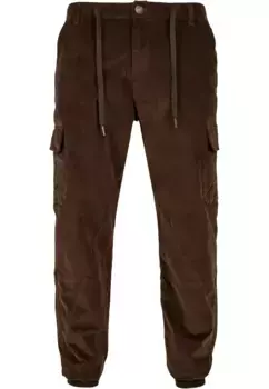 Спортивные брюки URBAN CLASSICS " Urban Classics Men's Corduroy Cargo Jogging Pants" (1 шт.), оливковый