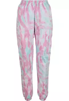 Спортивные брюки URBAN CLASSICS " Urban Classics Women's Ladies Tie Dye Track Pants" (1 шт.), цвет Aquablue-Pink
