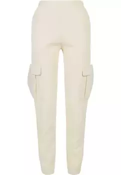 Спортивные брюки URBAN CLASSICS " Urban Classics Women's Ladies Cargo Sweat Pants" (1 шт.), белый