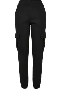 Спортивные брюки URBAN CLASSICS " Urban Classics Women's Ladies Cargo Sweat Pants" (1 шт.), черный