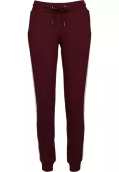 Спортивные брюки URBAN CLASSICS " Urban Classics Women's Ladies College Contrast Sweatpants" (1 шт.), черный
