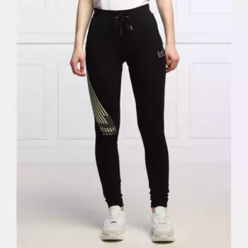 Спортивные брюки узкого кроя Ea7, черный