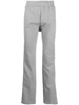 Спортивные брюки Valentino Garavani с разрезами на щиколотках, серый