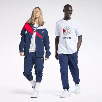 Спортивные брюки Vector Reebok, темно-синий