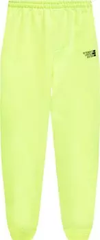 Спортивные брюки Vetements Limited Edition Sweatpants 'Neon Yellow', желтый