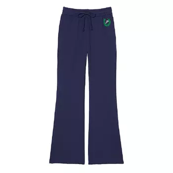 Спортивные брюки Victoria's Secret Pink Everyday Fleece High-waist Flare, темно-синий