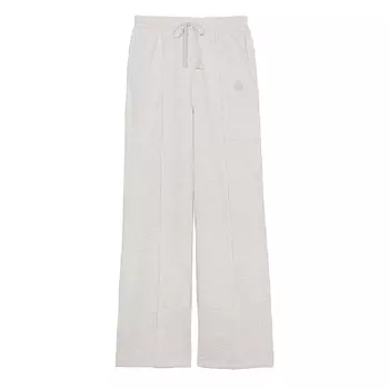 Спортивные брюки Victoria's Secret Pink Premium Fleece Wide-leg, серый