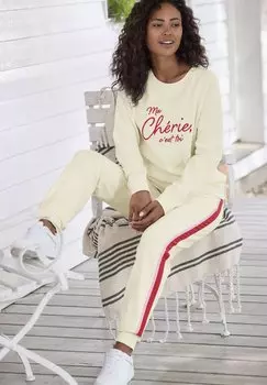 Спортивные брюки Vivance, бежевый