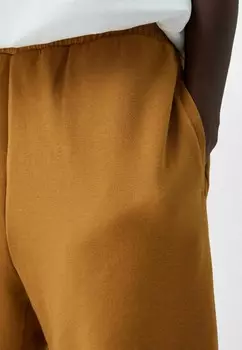 Спортивные брюки VOLUMINOUS INTERLOCK JOGGER Bershka, светло-коричневый