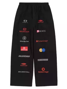 Спортивные брюки Высшей лиги Balenciaga, черный