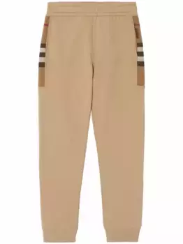 Спортивные брюки в клетку BURBERRY, нейтральный