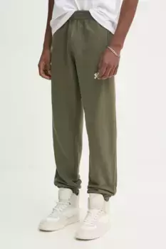 Спортивные брюки Wabash из хлопка adidas Originals, зеленый