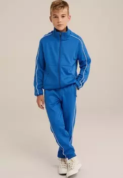 Спортивные брюки WE Fashion, цвет Mottled Dark Blue