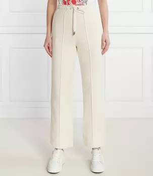 Спортивные брюки Weekend MaxMara Regular Fit, кремовый