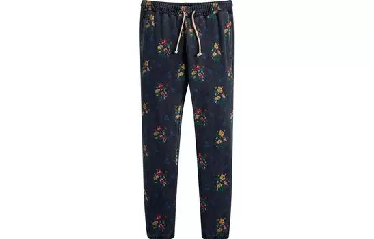 Спортивные брюки Williams I с цветочным принтом «Бегония» KITH, синий