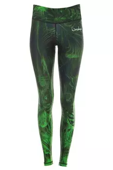 Спортивные брюки Winshape Skinny Workout Pants AEL102, изумрудный/темно-зеленый