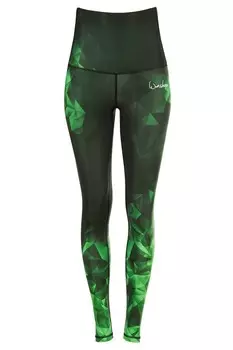 Спортивные брюки Winshape Skinny Workout Pants HWL102, светло-зеленый/темно-зеленый