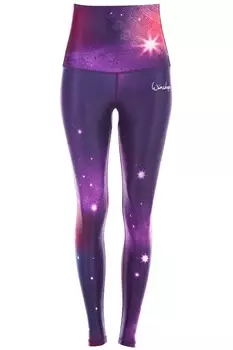 Спортивные брюки Winshape Skinny Workout Pants HWL102, цвет Purple/Dark purple