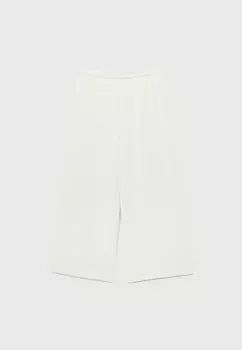 Спортивные брюки WITH AN ELASTIC WAISTBAND AND ADJUSTABLE DRAWSTRINGS. SIDE POCKETS. WIDE-LEG DESIGN. Stradivarius, бежевый