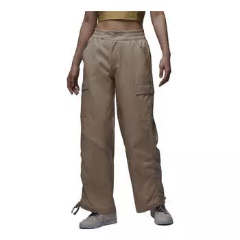 Спортивные брюки (WMNS) Air Jordan Chicago Pants 'Desert', коричневый
