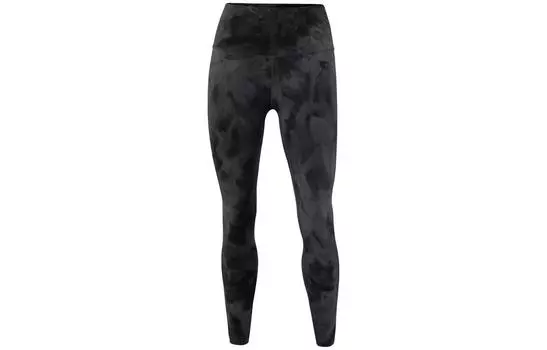Спортивные брюки Wunder Train женские, цвет асфальтовый пепел Lululemon, Blue Tie-Dye/DSNB