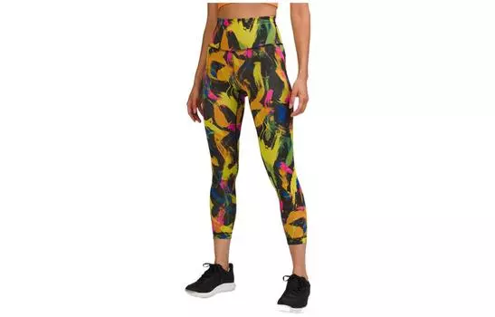 Спортивные брюки Wunder Train женские Lululemon, мультиколор