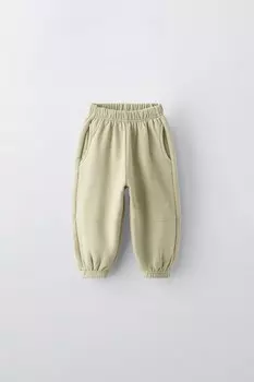 Спортивные брюки ZARA, хаки